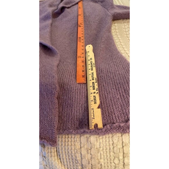 Soft Surroundings Telluride Lavender Sweater Women's Long Cardigan Size XL - Picture 12 of 12